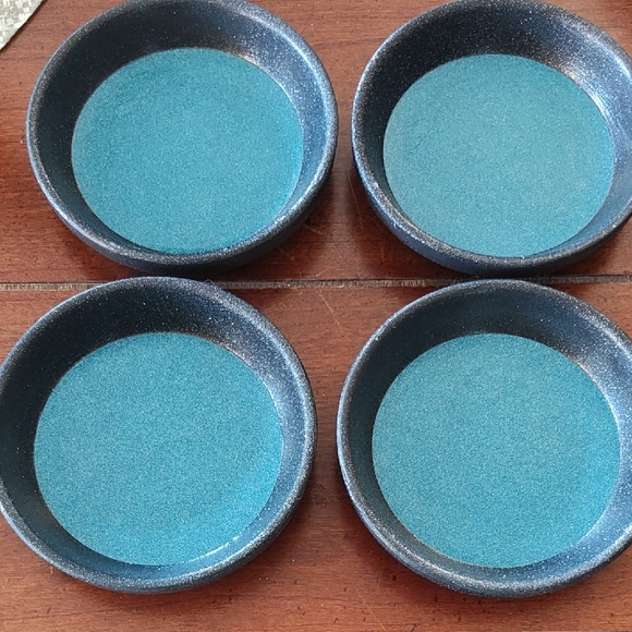 Hand Crafted Other - Hand Crafted Blue and Black Coasters